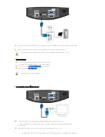 Preview for 23 page of Samsung D300 - XGA DLP Business Projector Owner'S Instructions Manual