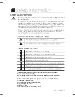 Preview for 3 page of Samsung DA99-01906A User Manual