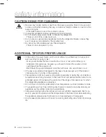 Preview for 8 page of Samsung DA99-01906A User Manual