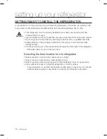 Preview for 10 page of Samsung DA99-01906A User Manual