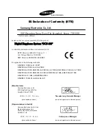 Preview for 2 page of Samsung DCS-408 Installation Manual