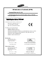 Preview for 3 page of Samsung DCS-408 Installation Manual