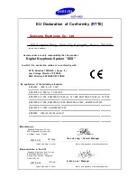 Preview for 3 page of Samsung DCS KEYSET User Manual