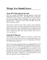 Preview for 10 page of Samsung DCS KEYSET User Manual