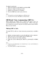 Preview for 54 page of Samsung DCS KEYSET User Manual