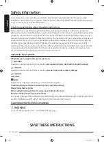 Preview for 4 page of Samsung DF10A9500CG User Manual