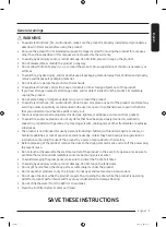 Preview for 7 page of Samsung DF10A9500CG User Manual