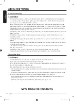 Preview for 10 page of Samsung DF10A9500CG User Manual