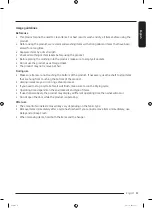 Preview for 29 page of Samsung DF10A9500CG User Manual