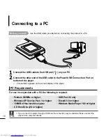 Preview for 18 page of Samsung Digital Player User Manual