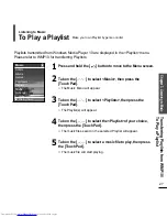 Preview for 27 page of Samsung Digital Player User Manual