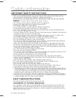 Preview for 2 page of Samsung DJ68-00450F User Manual