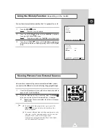 Preview for 23 page of Samsung DS-21G5 Owner'S Instructions Manual