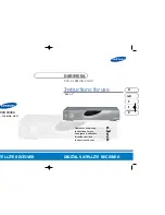 Samsung DSB-9500AV Instructions For Use Manual preview