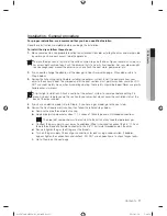 Preview for 17 page of Samsung DV5451A Series User Manual