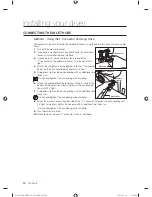 Preview for 20 page of Samsung DV5451A Series User Manual