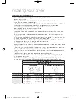 Preview for 8 page of Samsung DV56H9000E Series User Manual