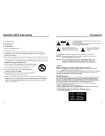 Preview for 2 page of Samsung DVD-C631P User Manual