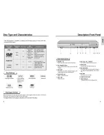 Preview for 5 page of Samsung DVD-C631P User Manual