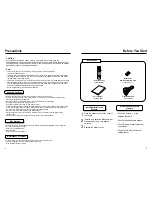 Preview for 3 page of Samsung DVD-C639P User Manual