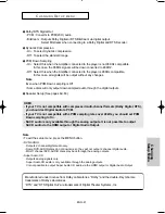 Preview for 61 page of Samsung DVD-HD950 Owner'S Manual