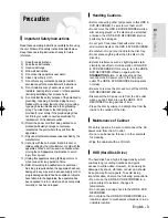 Preview for 3 page of Samsung DVD-HR730A Instruction Manual