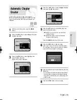 Preview for 33 page of Samsung DVD-HR730A Instruction Manual