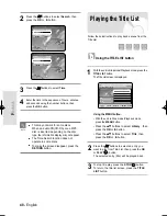 Preview for 48 page of Samsung DVD-HR730A Instruction Manual