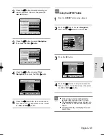 Preview for 51 page of Samsung DVD-HR730A Instruction Manual