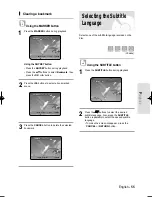 Preview for 55 page of Samsung DVD-HR730A Instruction Manual