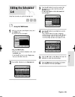 Preview for 83 page of Samsung DVD-HR730A Instruction Manual