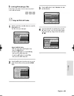 Preview for 89 page of Samsung DVD-HR730A Instruction Manual