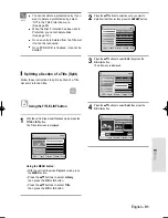 Preview for 91 page of Samsung DVD-HR730A Instruction Manual