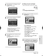 Preview for 97 page of Samsung DVD-HR730A Instruction Manual