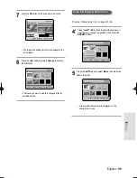 Preview for 99 page of Samsung DVD-HR730A Instruction Manual