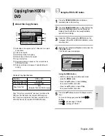 Preview for 103 page of Samsung DVD-HR730A Instruction Manual