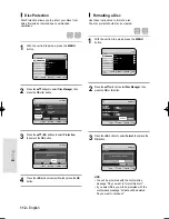 Preview for 112 page of Samsung DVD-HR730A Instruction Manual