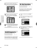 Preview for 36 page of Samsung DVD-HR738/ Instruction Manual