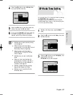 Preview for 37 page of Samsung DVD-HR738/ Instruction Manual