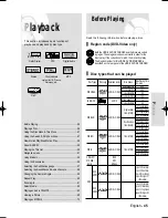 Preview for 45 page of Samsung DVD-HR738/ Instruction Manual