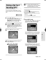 Preview for 81 page of Samsung DVD-HR738/ Instruction Manual