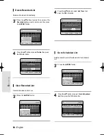 Preview for 88 page of Samsung DVD-HR738/ Instruction Manual