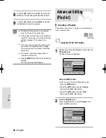 Preview for 96 page of Samsung DVD-HR738/ Instruction Manual