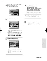 Preview for 97 page of Samsung DVD-HR738/ Instruction Manual