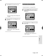 Preview for 101 page of Samsung DVD-HR738/ Instruction Manual