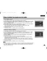 Preview for 45 page of Samsung DVD-L70 Manual Del Usuario