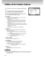 Preview for 34 page of Samsung DVD-P401 User Manual