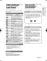 Preview for 9 page of Samsung DVD-R119 Instruction Manual