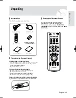 Preview for 11 page of Samsung DVD-R119 Instruction Manual