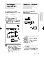 Preview for 17 page of Samsung DVD-R119 Instruction Manual